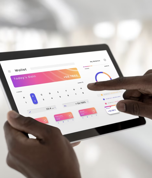 ecommerce payment dashboard ipad